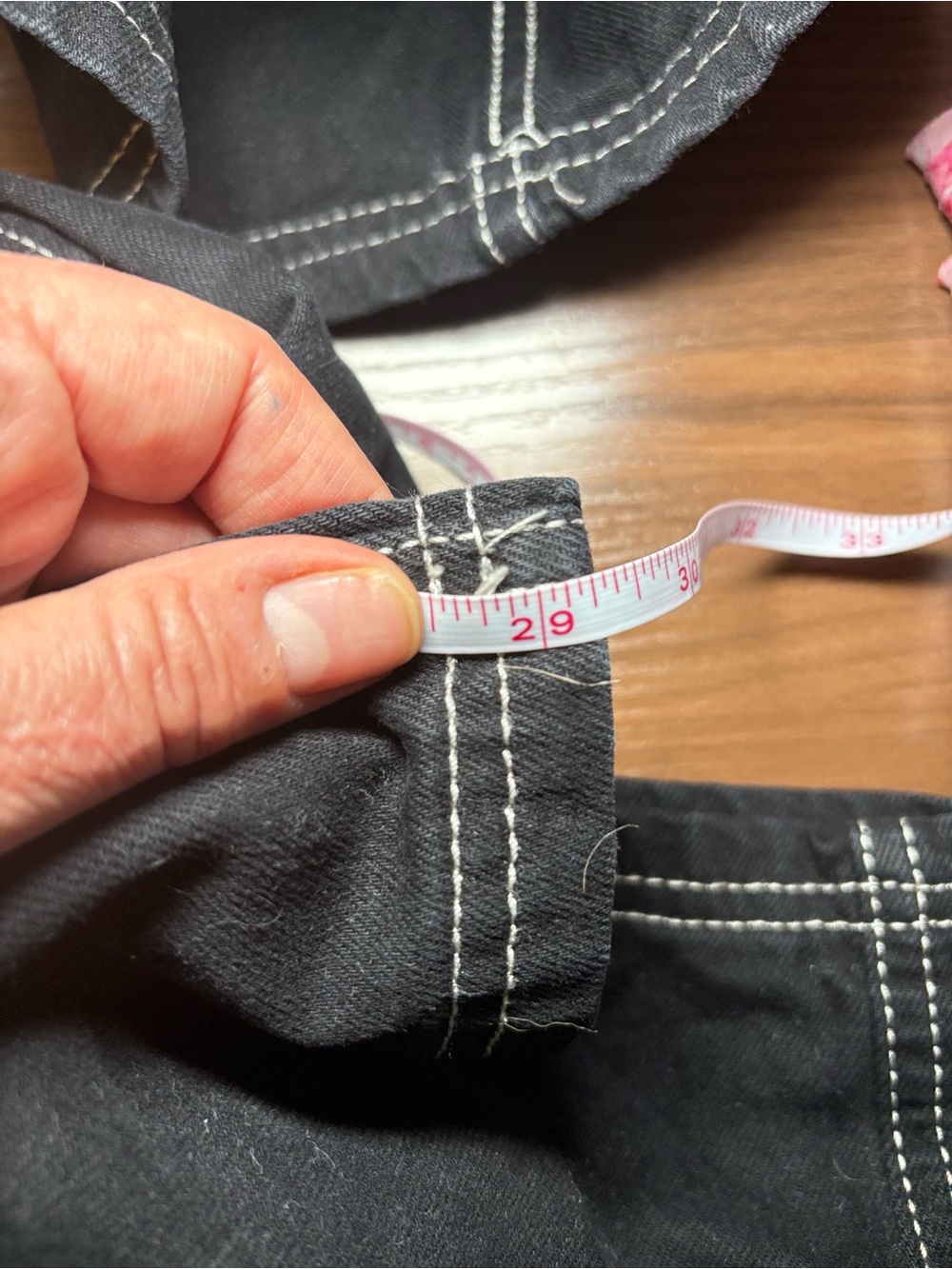 BDG Black Contrast Stitch Cargo Jeans | Urban Outfitters Y2K Utility Pants - Picture 10 of 10